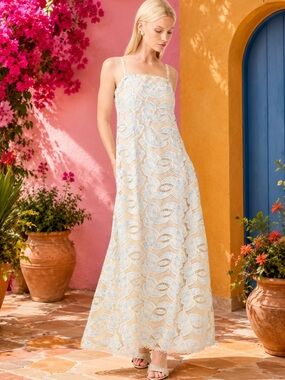 elliatt tilly tiered maxi dress in pink Elliatt Tilly Tiered Maxi Dress in Pink by Elliatt